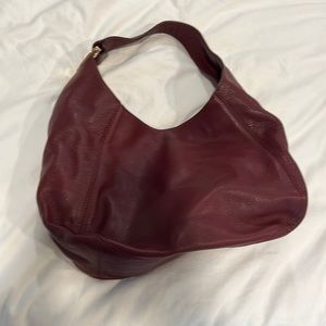 Burgundy Hobo Bag EXCELLENT Condition